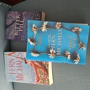 Fern Michaels Book Bundle, About Face,  Pretty Woman, Bitter Pill